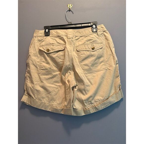 Lauren Ralph Lauren Women's Khaki Chino Shorts Size 10 Casual Summer - Picture 5 of 8
